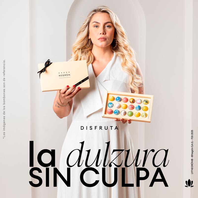 Cajas de bombones combinados Negrón
